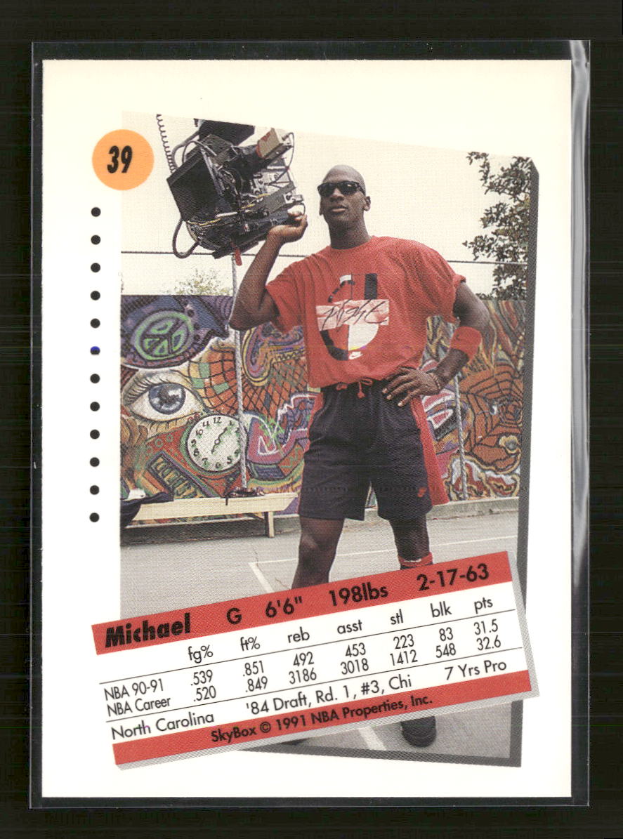 1991-92 Skybox Canadian Minis Michael Jordan #7