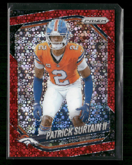2025 Panini Prizm No Huddle Red Patrick Surtain II #/99 #97