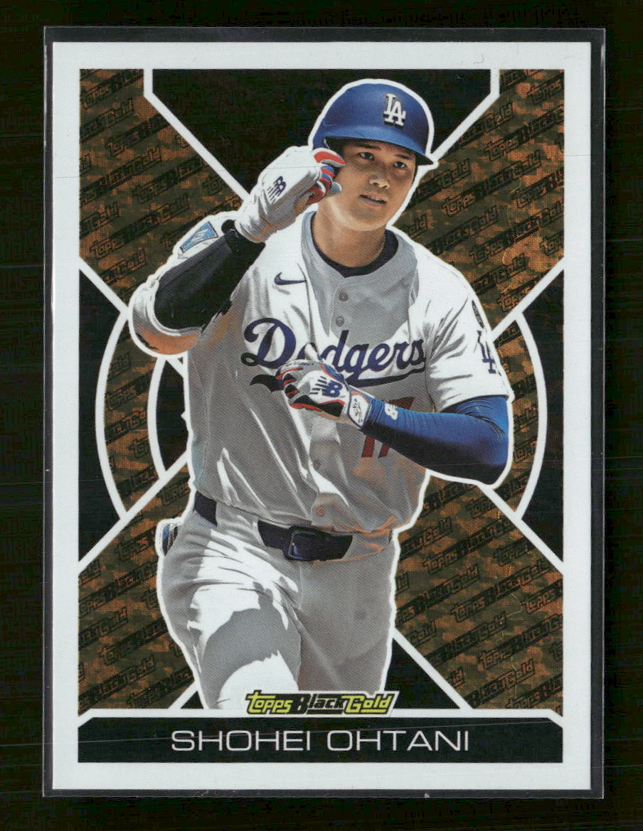 2025 Topps Update Topps Black Gold Shohei Ohtani #BG-19