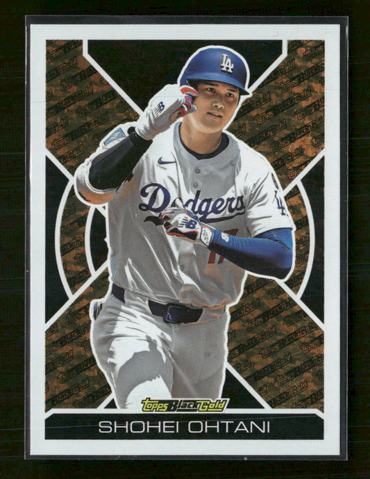 2025 Topps Update Topps Black Gold Shohei Ohtani #BG-19