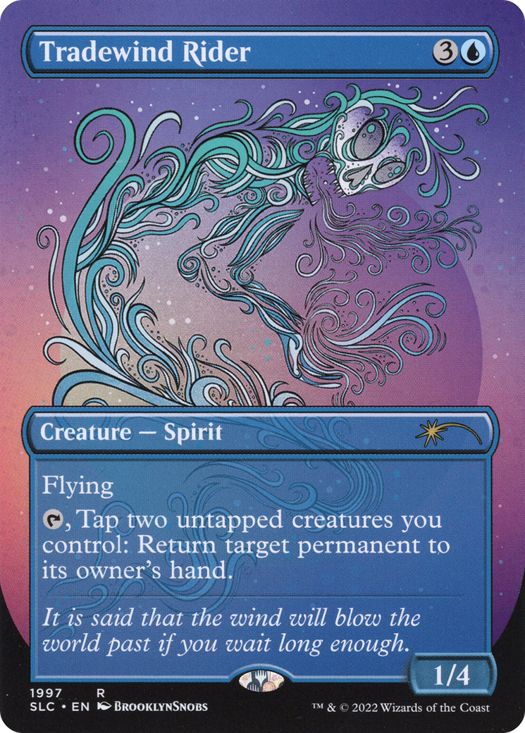 Tradewind Rider (SLC-1997) - Secret Lair 30th Anniversary Countdown Kit (Borderless) Foil