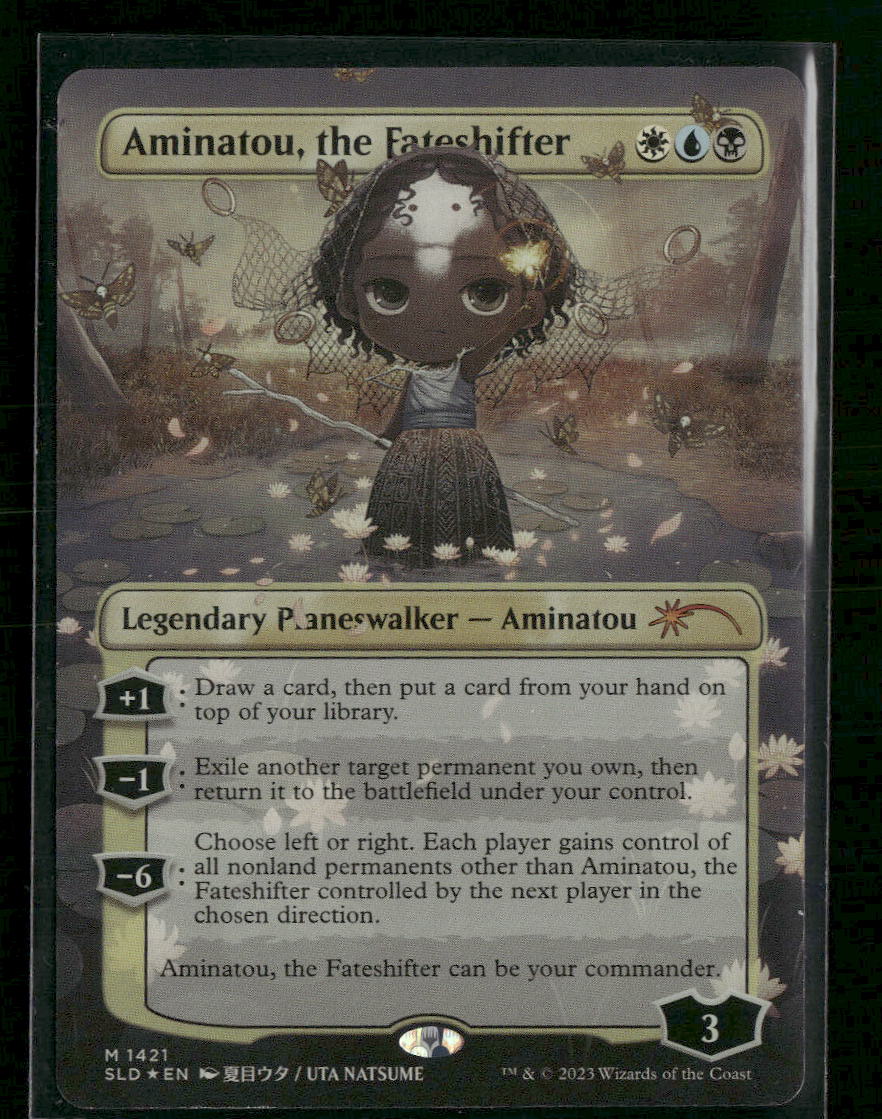 Secret Lair Drop Series Aminatou, the Fateshifter (Rainbow Foil) #1421