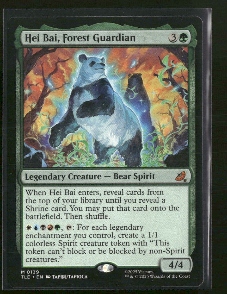 Avatar: The Last Airbender: Eternal-Legal Hei Bai, Forest Guardian #139