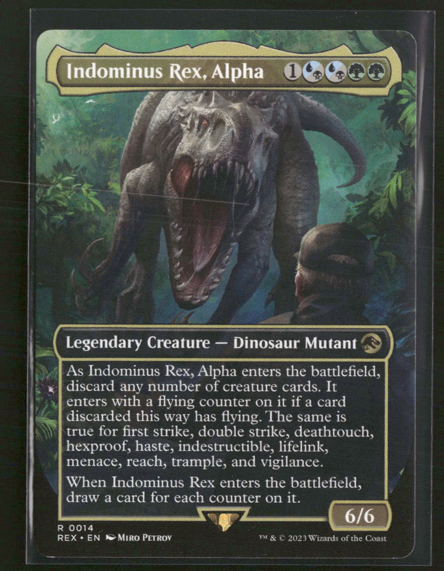 UB: Jurassic World Collection Indominus Rex, Alpha (Borderless) #14