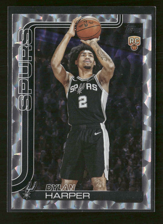 2025-26 Topps Crackleboard Dylan Harper Rookie #202