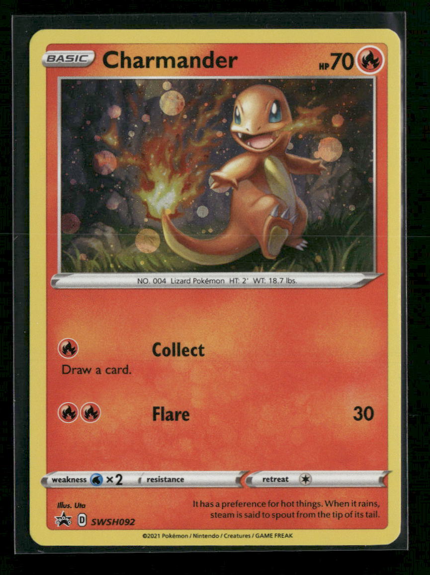 SWSH: Sword & Shield Promo Cards Charmander #SWSH092