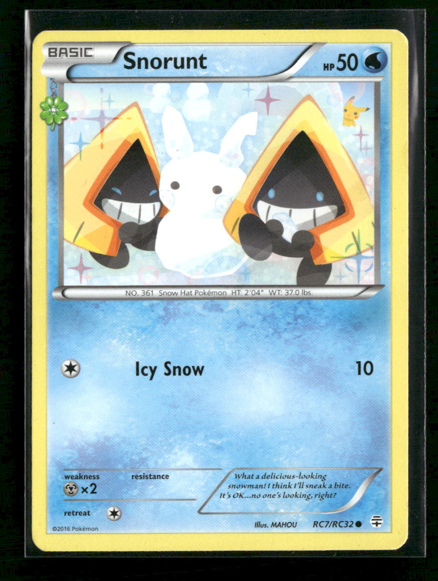 Generations: Radiant Collection Snorunt #RC7/RC32