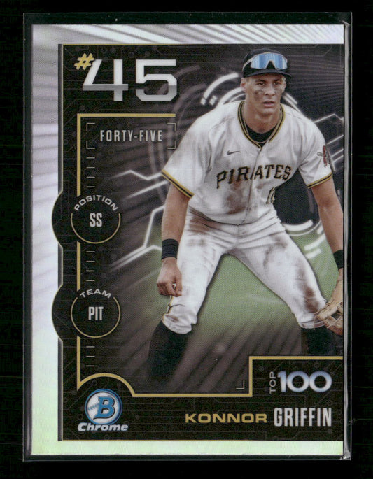 2025 Bowman Bowman Scouts Top 100 Konnor Griffin #BTP-45