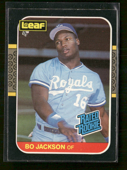 1987 Leaf Bo Jackson Rookie #35