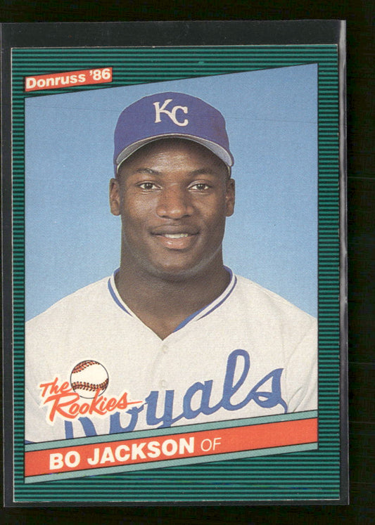 1986 Donruss The Rookies Bo Jackson #38