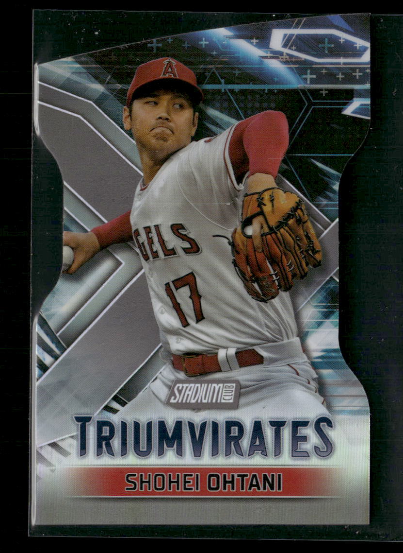2023 Stadium Club Triumvirates Red Shohei Ohtani #T-25
