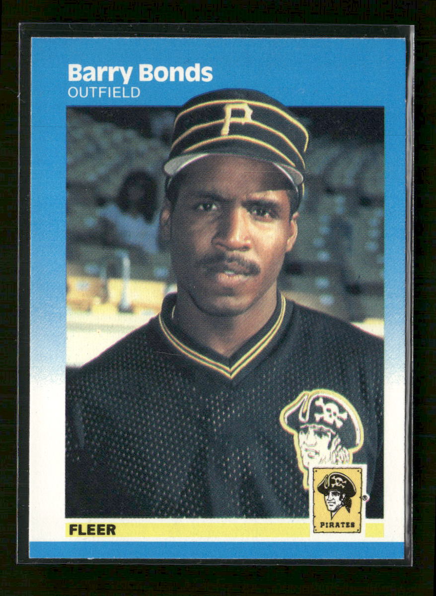 1987 Fleer Barry Bonds Rookie #604