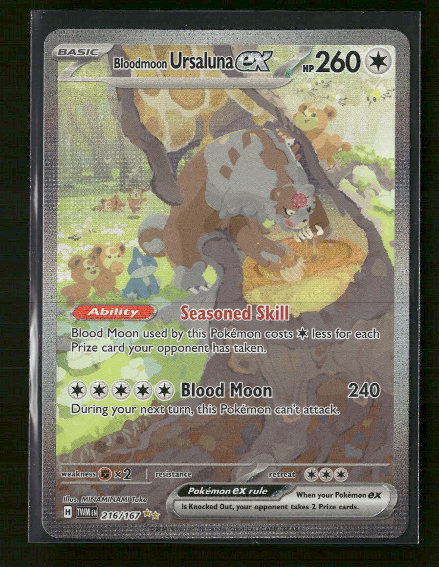 SV06: Twilight Masquerade Bloodmoon Ursaluna ex #216/167