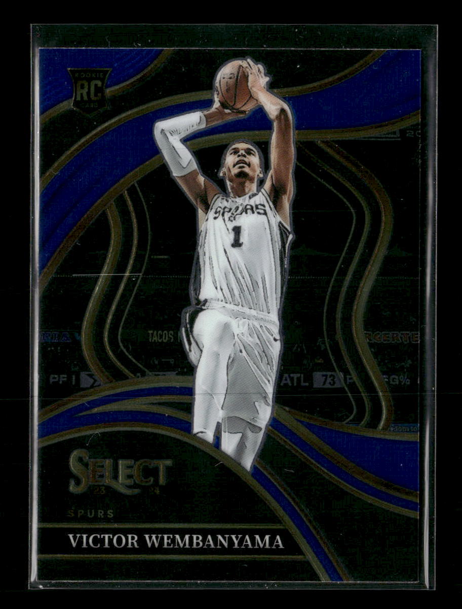 2023-24 Panini Select Blue Victor Wembanyama Rookie #288