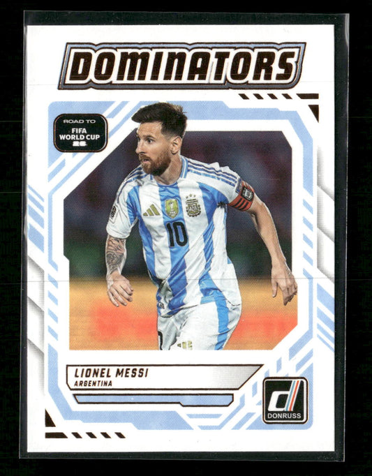 2025-26 Donruss Road to FIFA World Cup Dominators Lionel Messi #3
