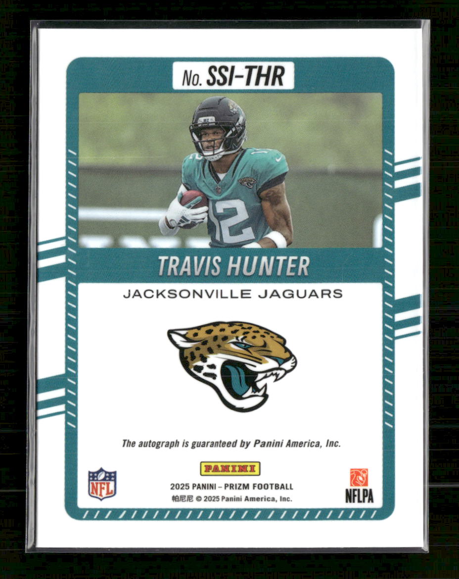 2025 Panini Prizm Significant Signatures Travis Hunter Auto #SSI-THR