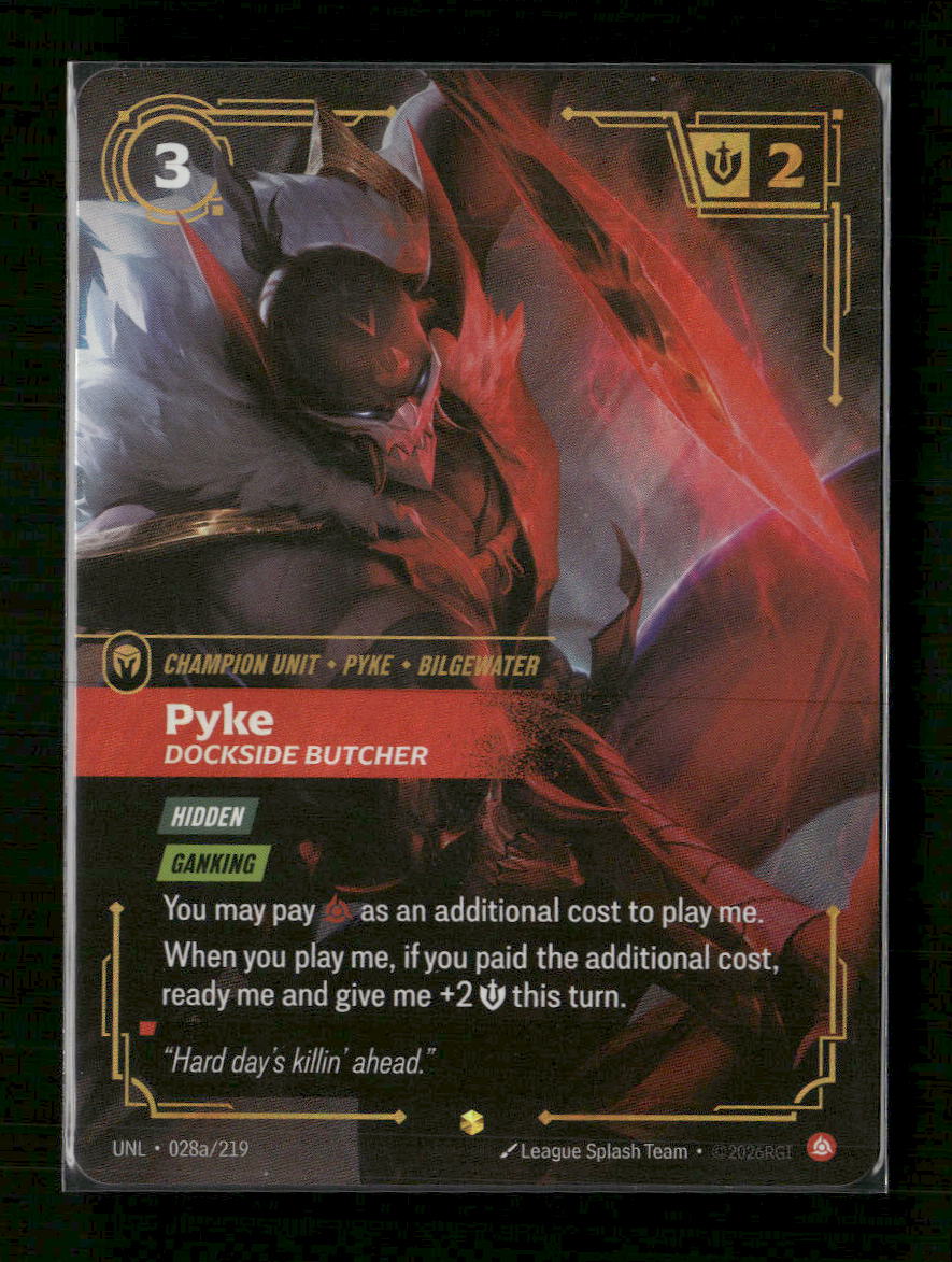Pyke - Dockside Butcher (Alternate Art) - Unleashed (UNL)