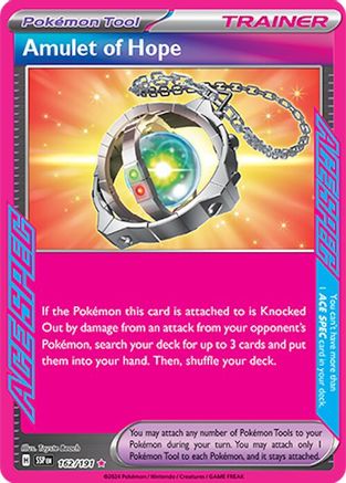 Amulet of Hope 162/191 - SV08 Surging Sparks Holofoil