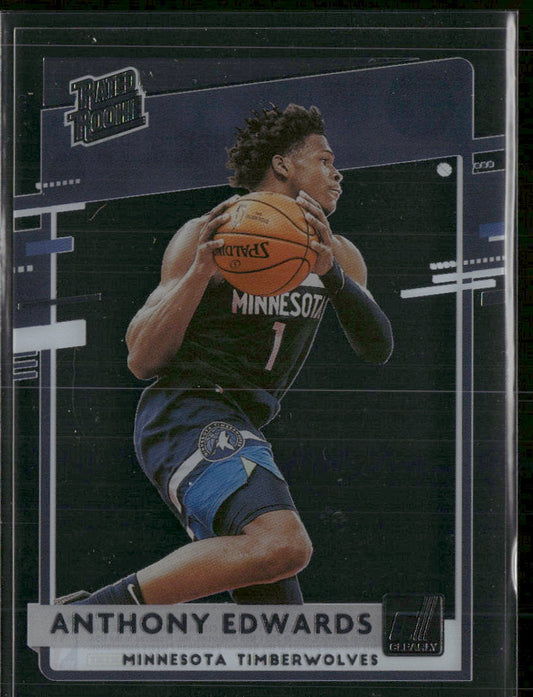 2020-21 Clearly Donruss Anthony Edwards Rookie #96