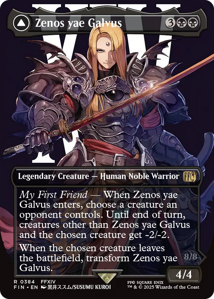 Zenos yae Galvus (Borderless) (FIN-384) - FINAL FANTASY (Borderless)