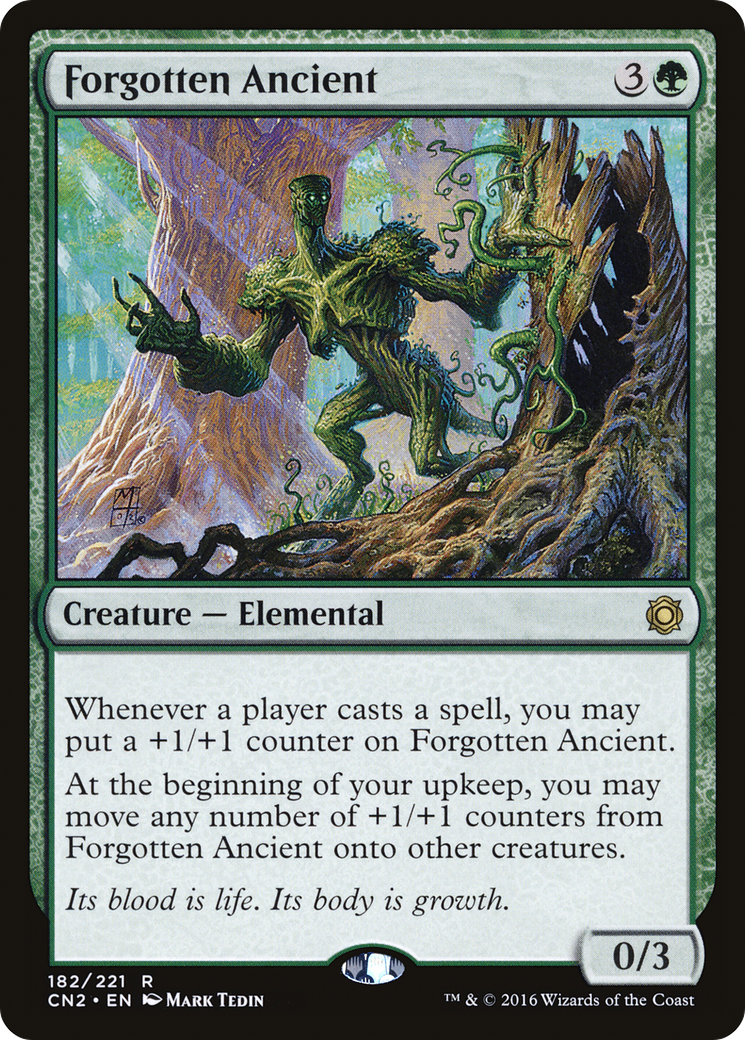 Forgotten Ancient (CN2-182) - Conspiracy: Take the Crown Foil