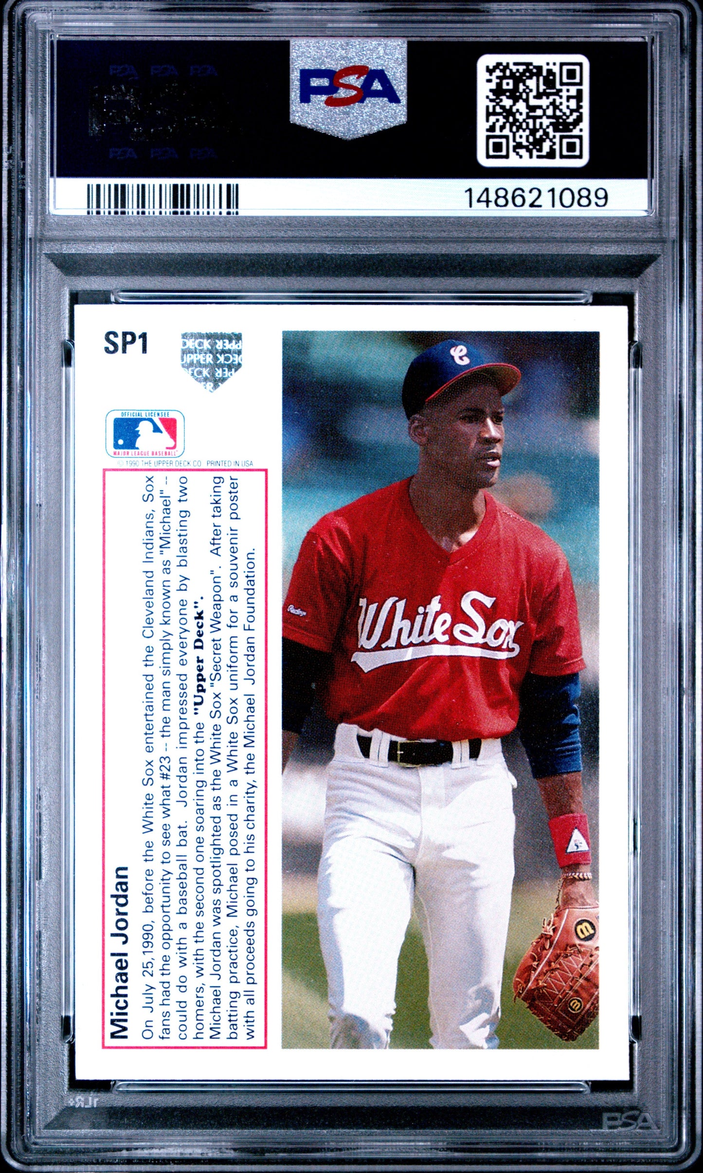 1991 Upper Deck Michael Jordan 9 PSA #SP1