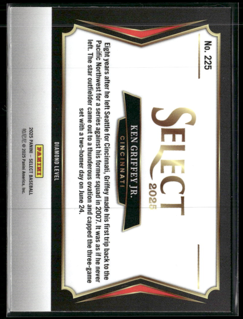 2025 Panini Select Diamond Level Ken Griffey Jr. #225