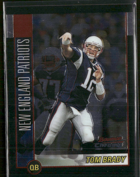 2002 Bowman Chrome Tom Brady #99