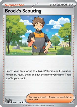 Brock's Scouting 146/159 - SV09 Journey Together