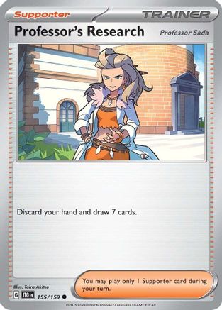 Professor's Research 155/159 - SV09 Journey Together