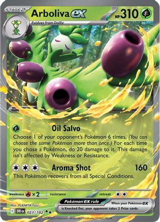 Arboliva ex 023 - SV10 Destined Rivals Holofoil