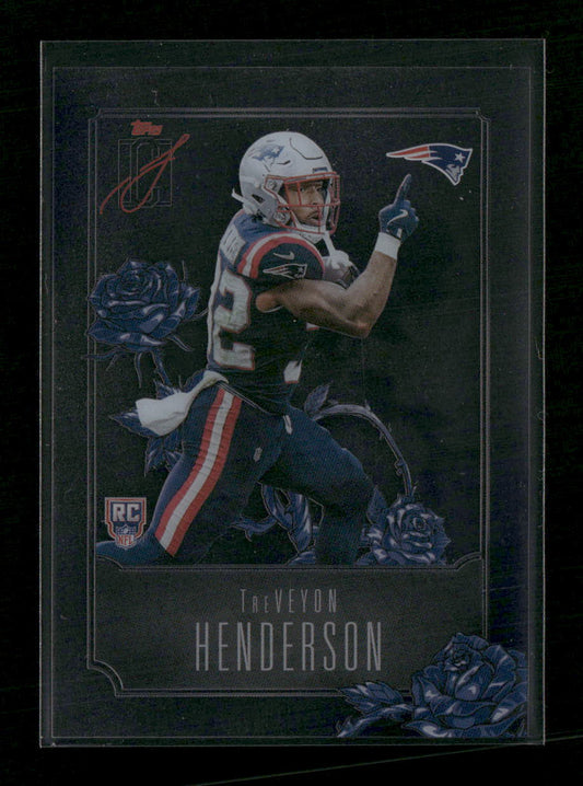 2025 Topps Signature Class Roses TreVeyon Henderson #ROSES-20