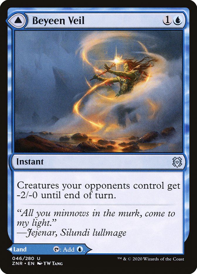 Beyeen Veil // Beyeen Coast (ZNR-046) - Zendikar Rising Foil