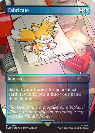 Fabricate (2090) (Rainbow Foil) (SLD-2090) - Secret Lair Drop Series Foil
