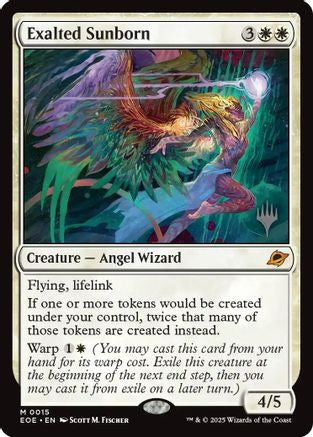 Exalted Sunborn (PPEOE-015) - Promo Pack: Edge of Eternities