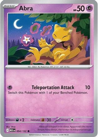 Abra 054 - ME01 Mega Evolution