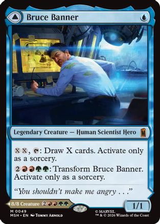 Bruce Banner (MSH-049) - Marvel Super Heroes