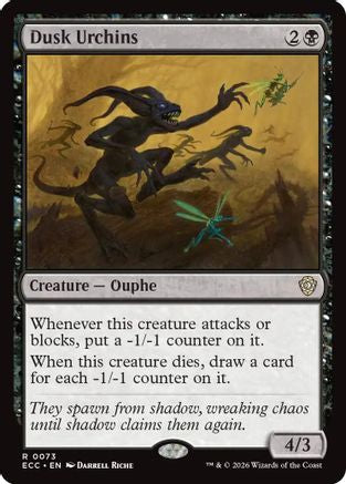 Dusk Urchins (ECC-073) - Commander: Lorwyn Eclipsed