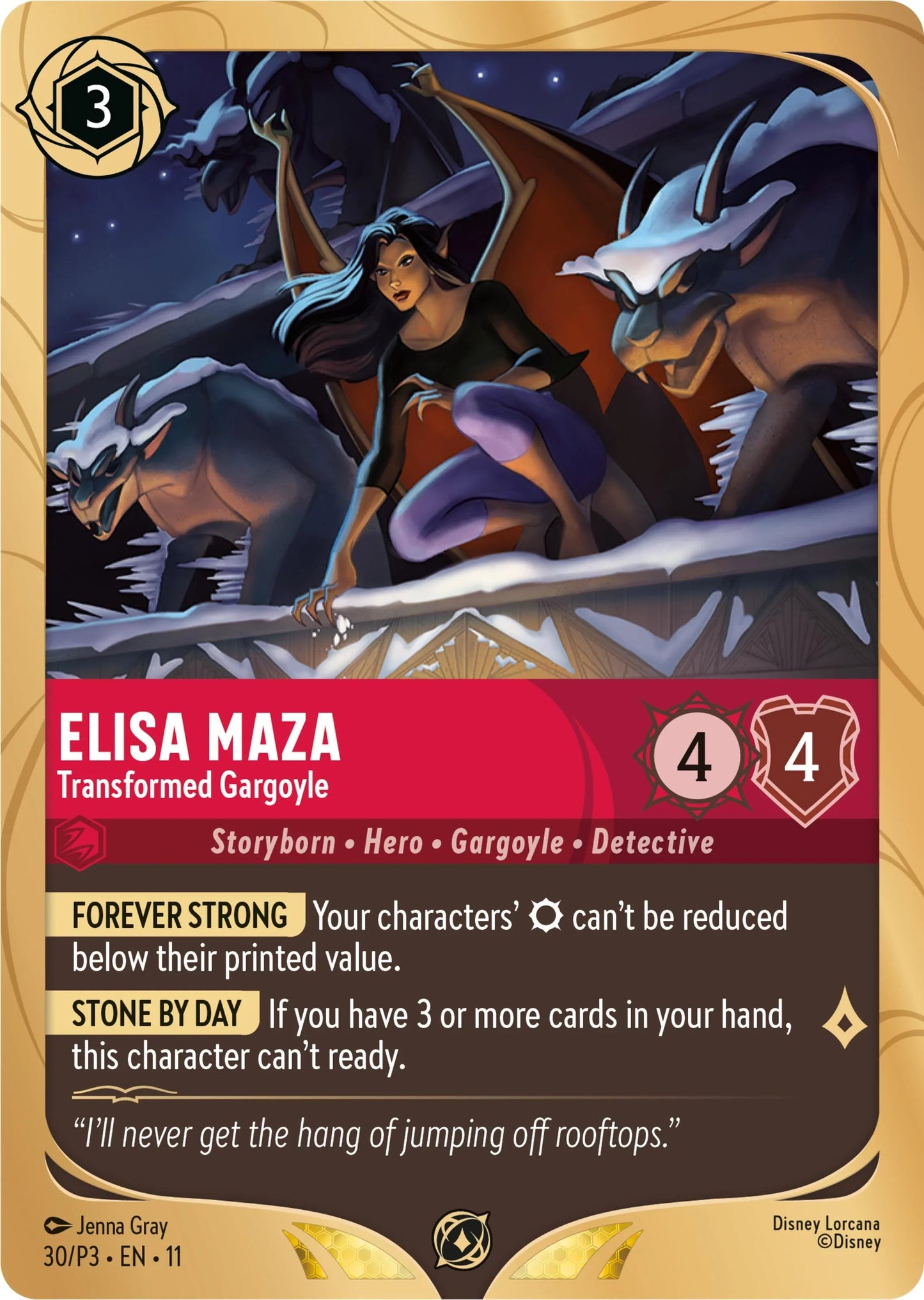 Elisa Maza - Transformed Gargoyle (30) [Promo Cards]