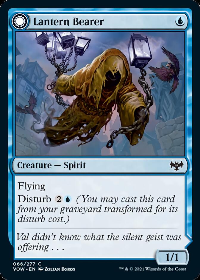 Lantern Bearer // Lanterns' Lift (VOW-066) - Innistrad: Crimson Vow: (Double Faced Transform) Foil
