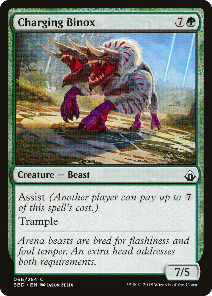 Charging Binox (BBD-066) - Battlebond Foil