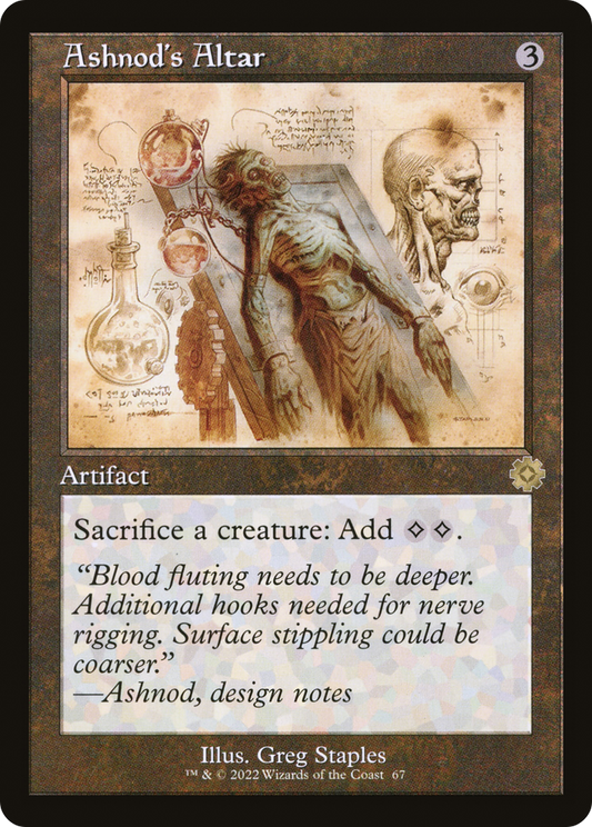Ashnod's Altar (BRR-067) - The Brothers' War Retro Artifacts
