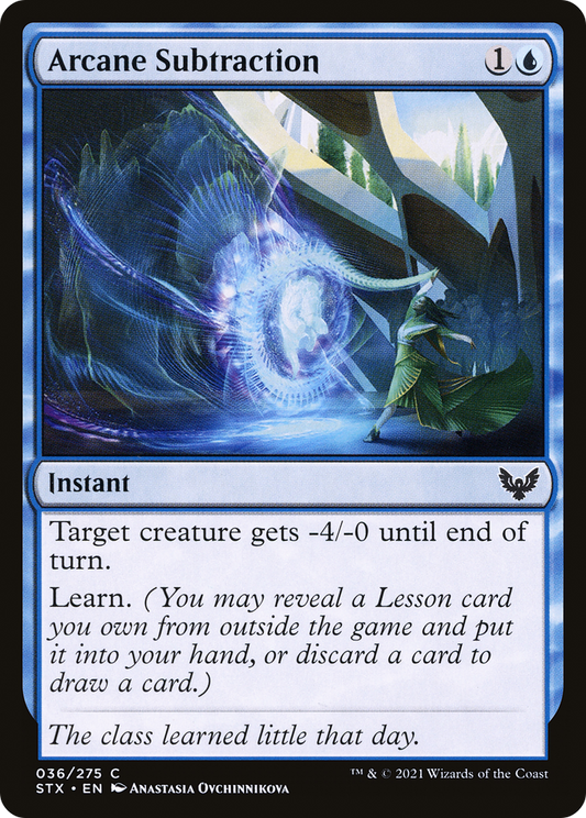 Arcane Subtraction (STX-036) - Strixhaven: School of Mages