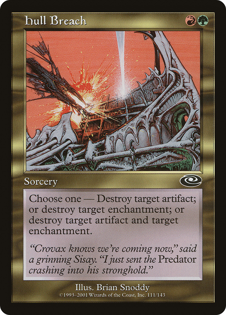 Hull Breach (PLS-111) - Planeshift Foil