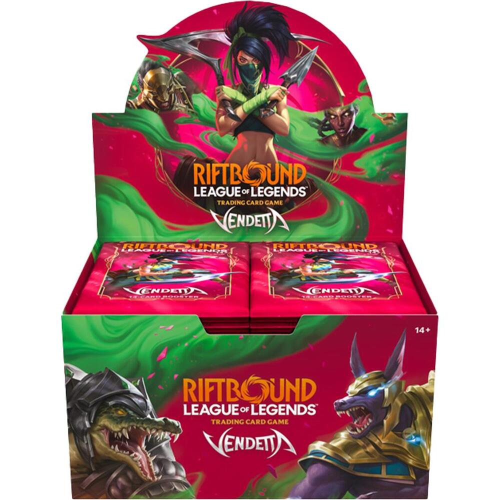 [PRE-ORDER] Riftbound TCG: Set 4 - Vendetta Booster Display (24 Packs) - Ships Jul 31