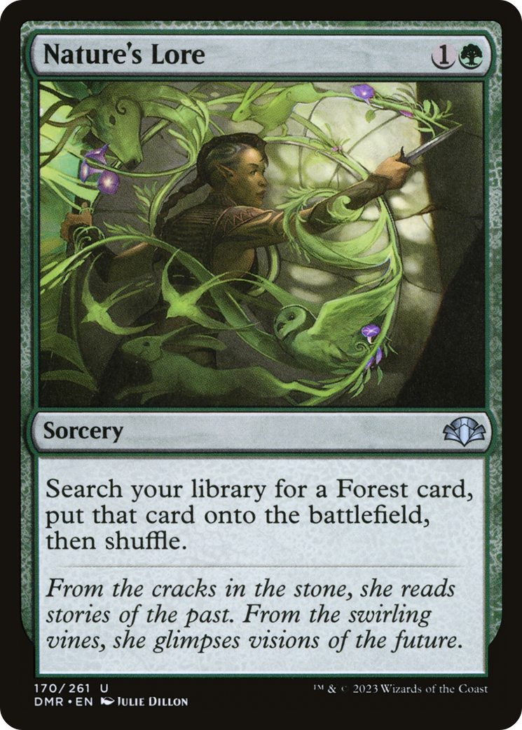 Nature's Lore (DMR-170) - Dominaria Remastered Foil