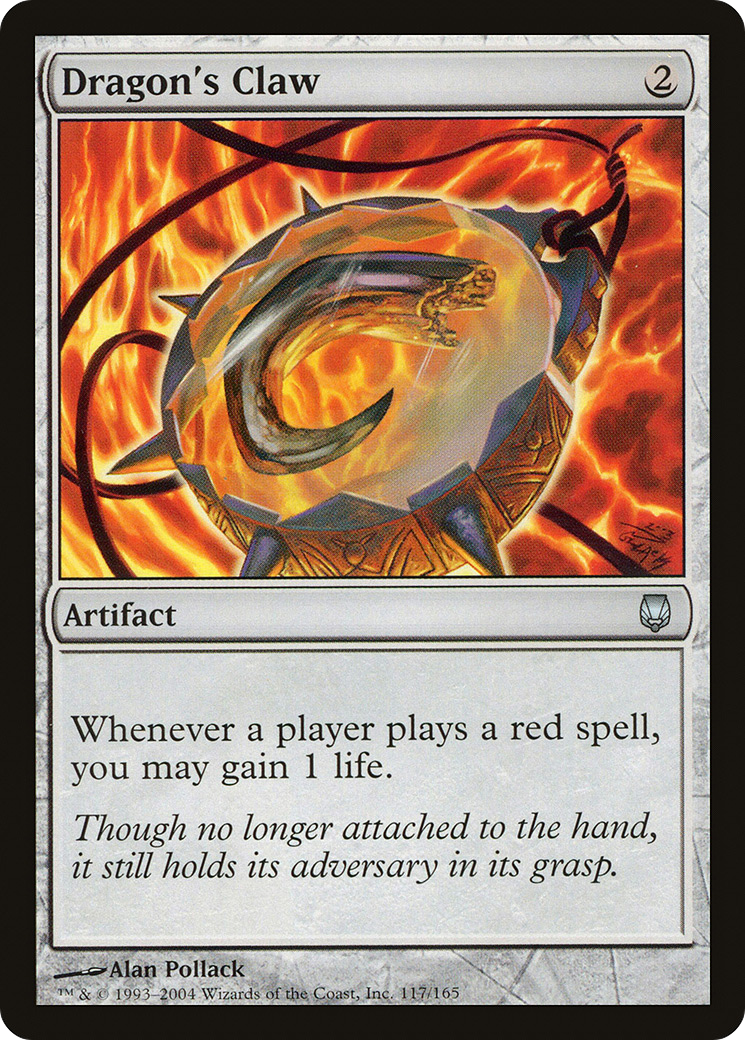 Dragon's Claw (DST-117) - Darksteel Foil