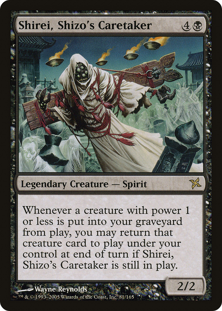 Shirei, Shizo's Caretaker (BOK-081) - Betrayers of Kamigawa Foil