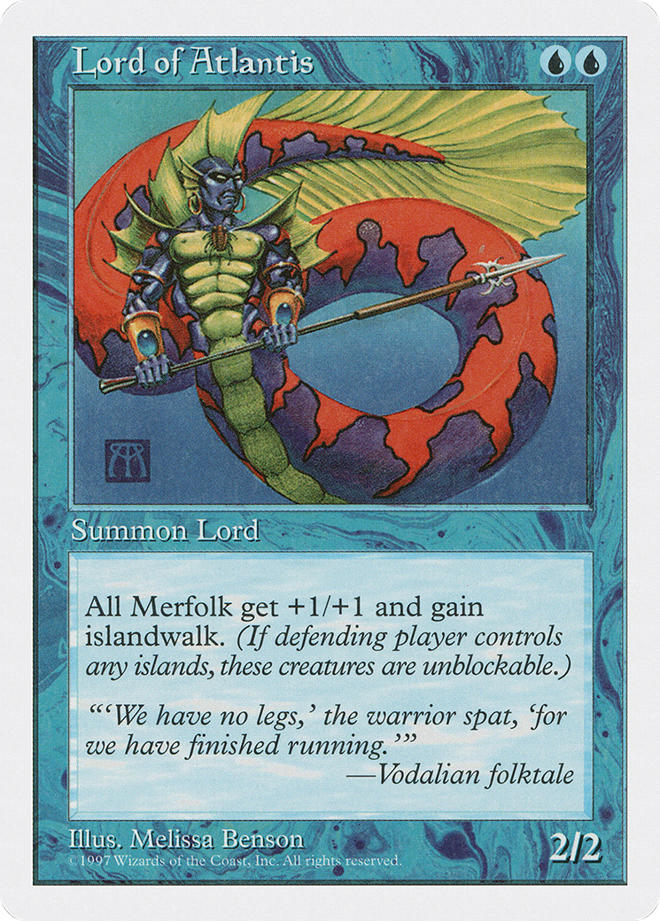 Lord of Atlantis (5ED-100) - Fifth Edition