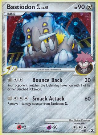 Bastiodon GL 002/111 - Rising Rivals Holofoil